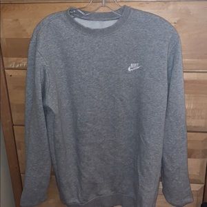 NIKE gray pullover
